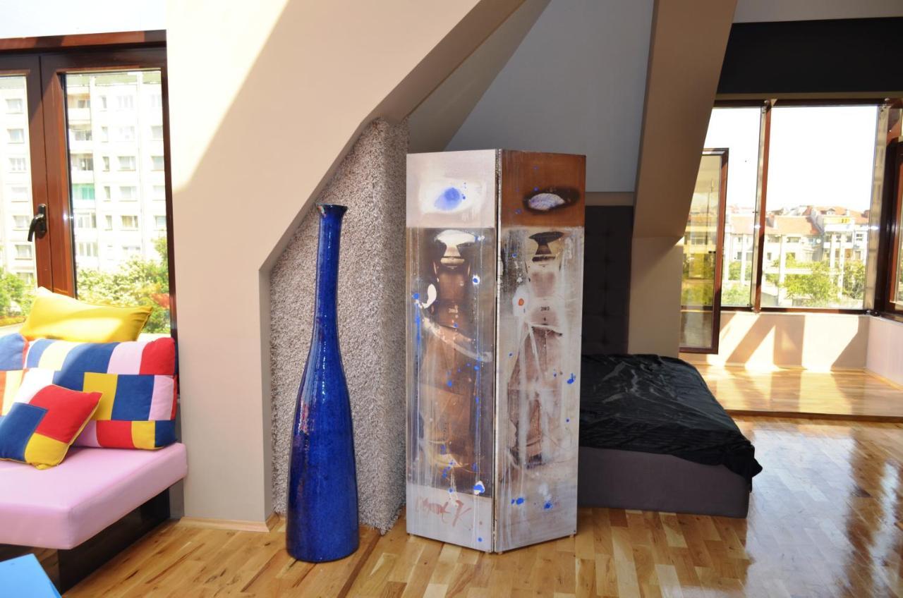 Art Penthouse Apartman Burgasz Kültér fotó