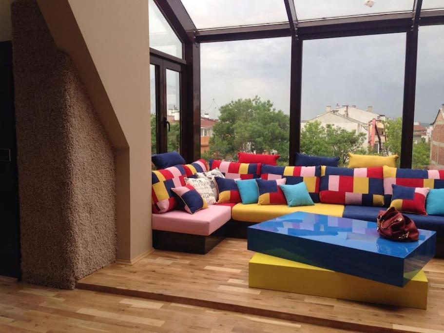 Art Penthouse Apartman Burgasz Kültér fotó