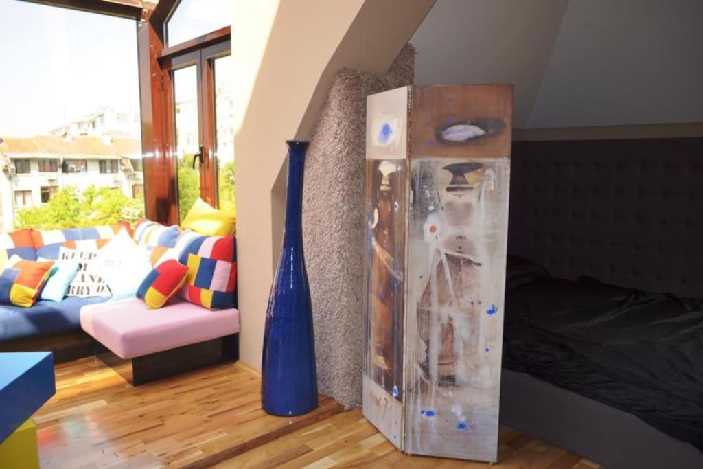 Art Penthouse Apartman Burgasz Kültér fotó